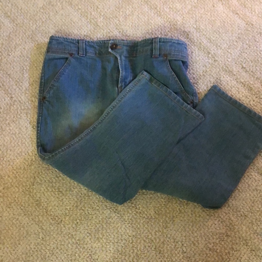 Gloria denim capris